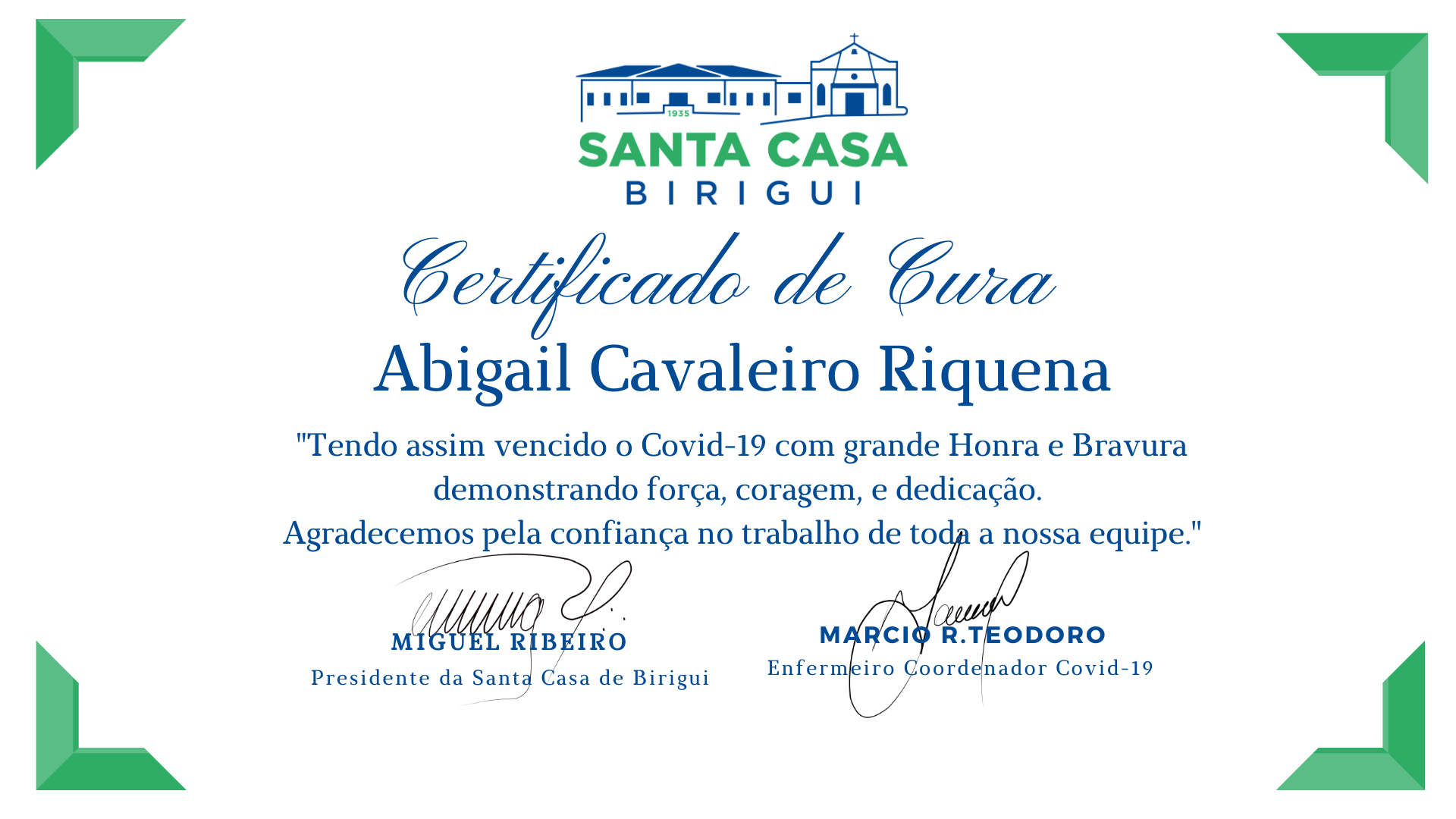 Na tarde de ontem, terça-feira, 01 de maio, tivemos mais uma alta