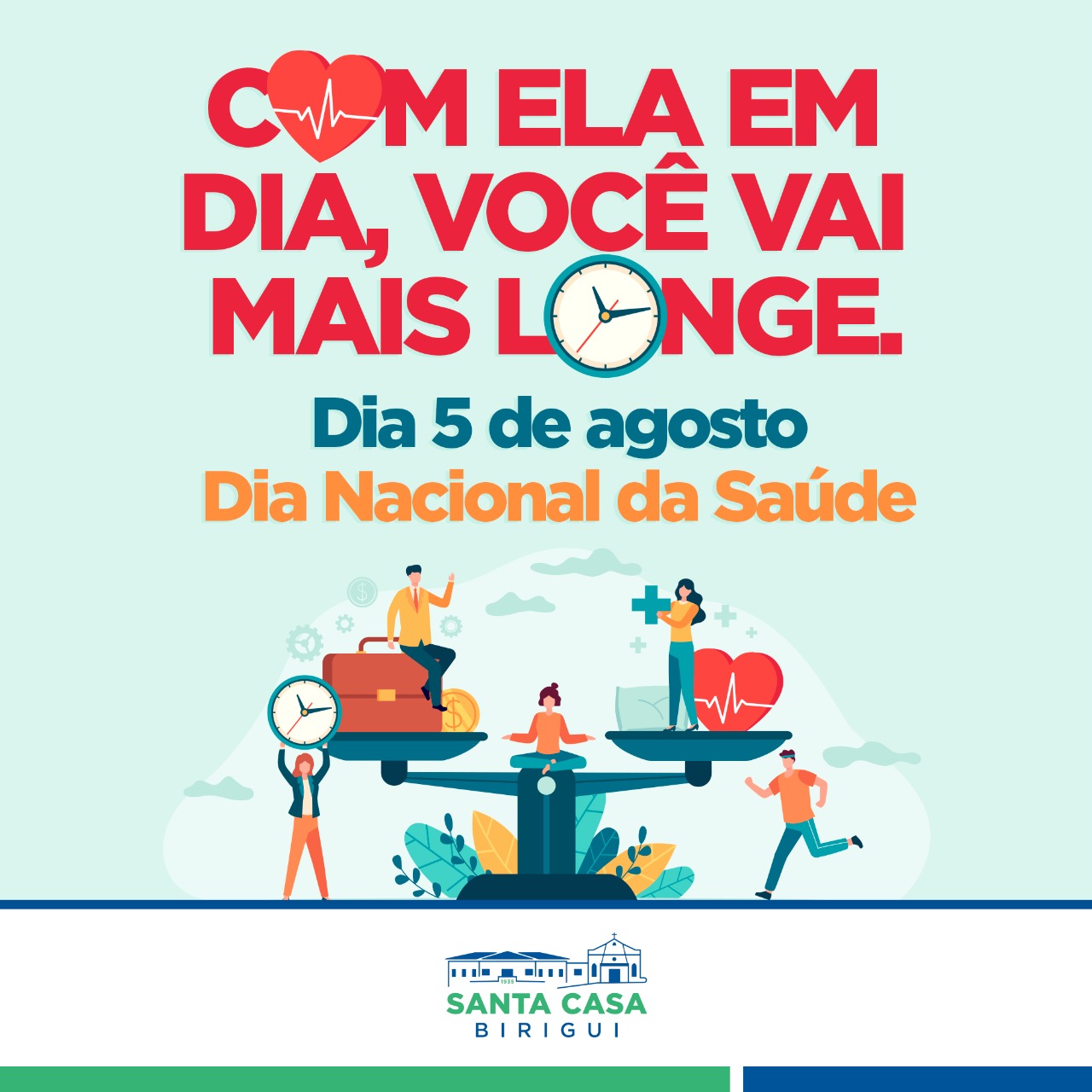 05 de agosto – Dia Nacional da Saúde