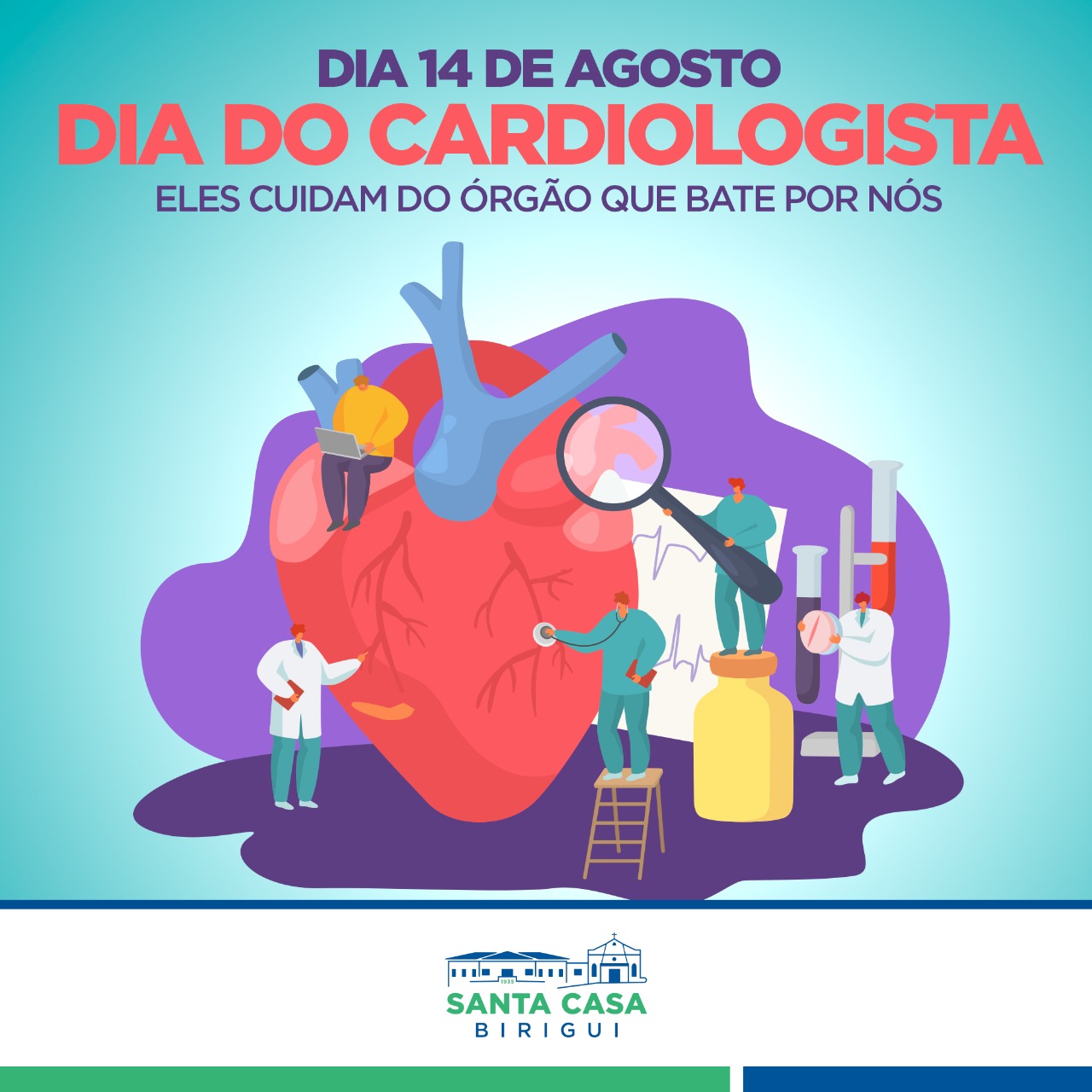 14 de agosto – Dia do Cardiologista