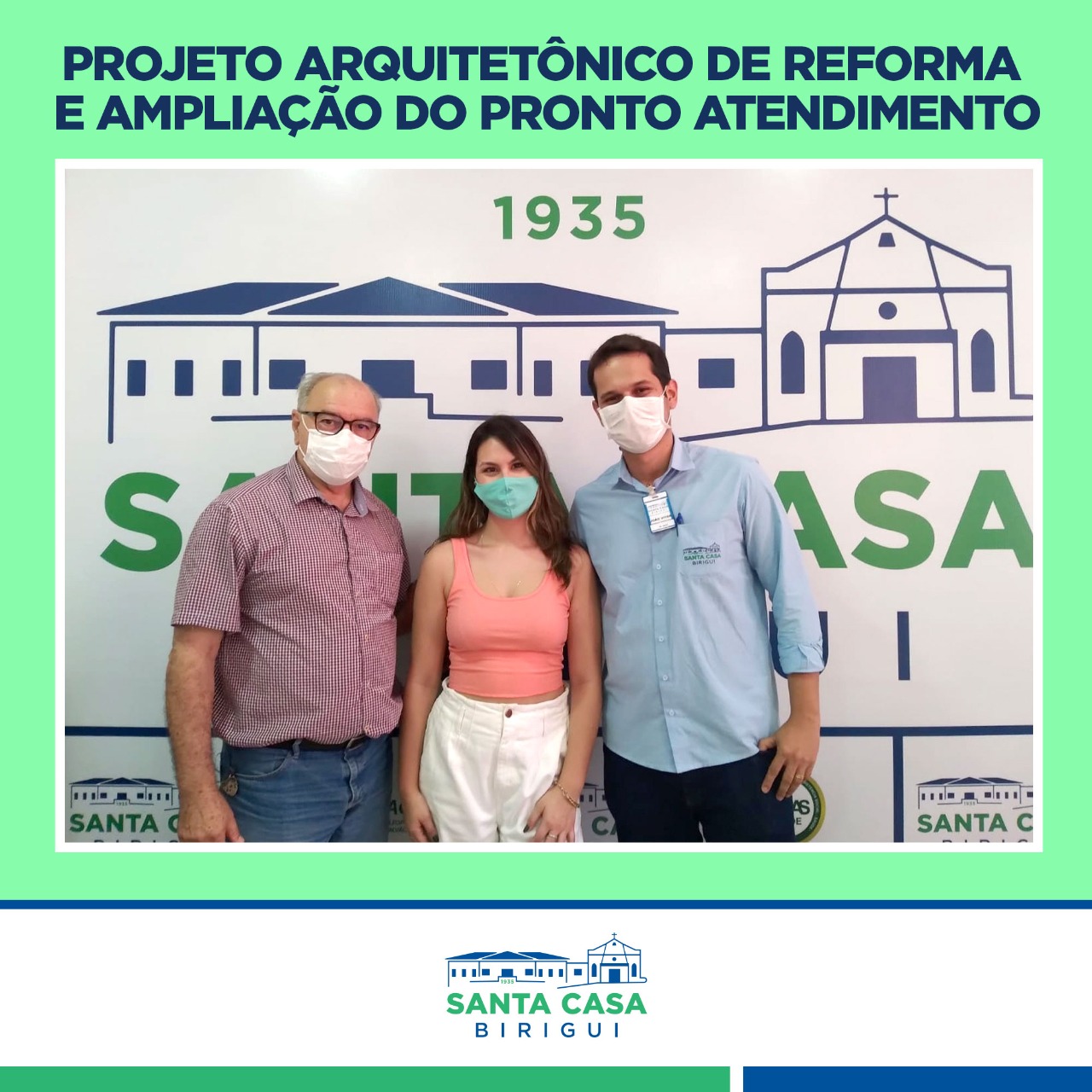 Estudantes entregam sugestão de projeto de ampliação do Pronto Atendimento