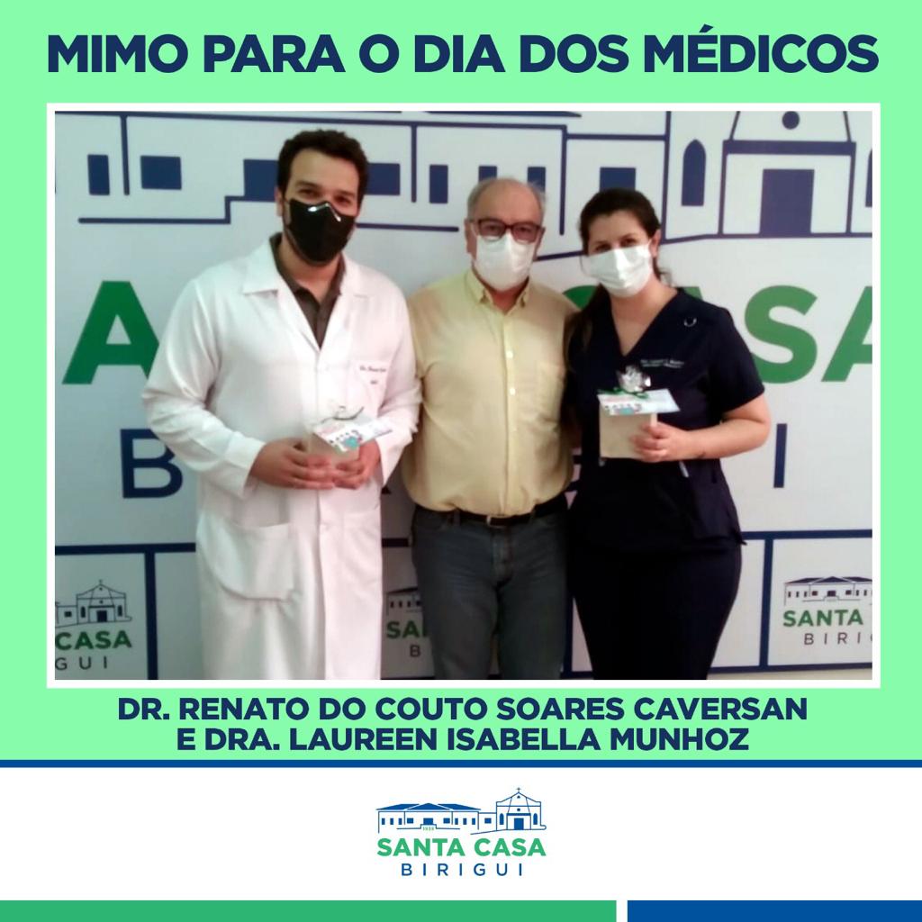 Homenagem aos médicos da Santa Casa de Birigui