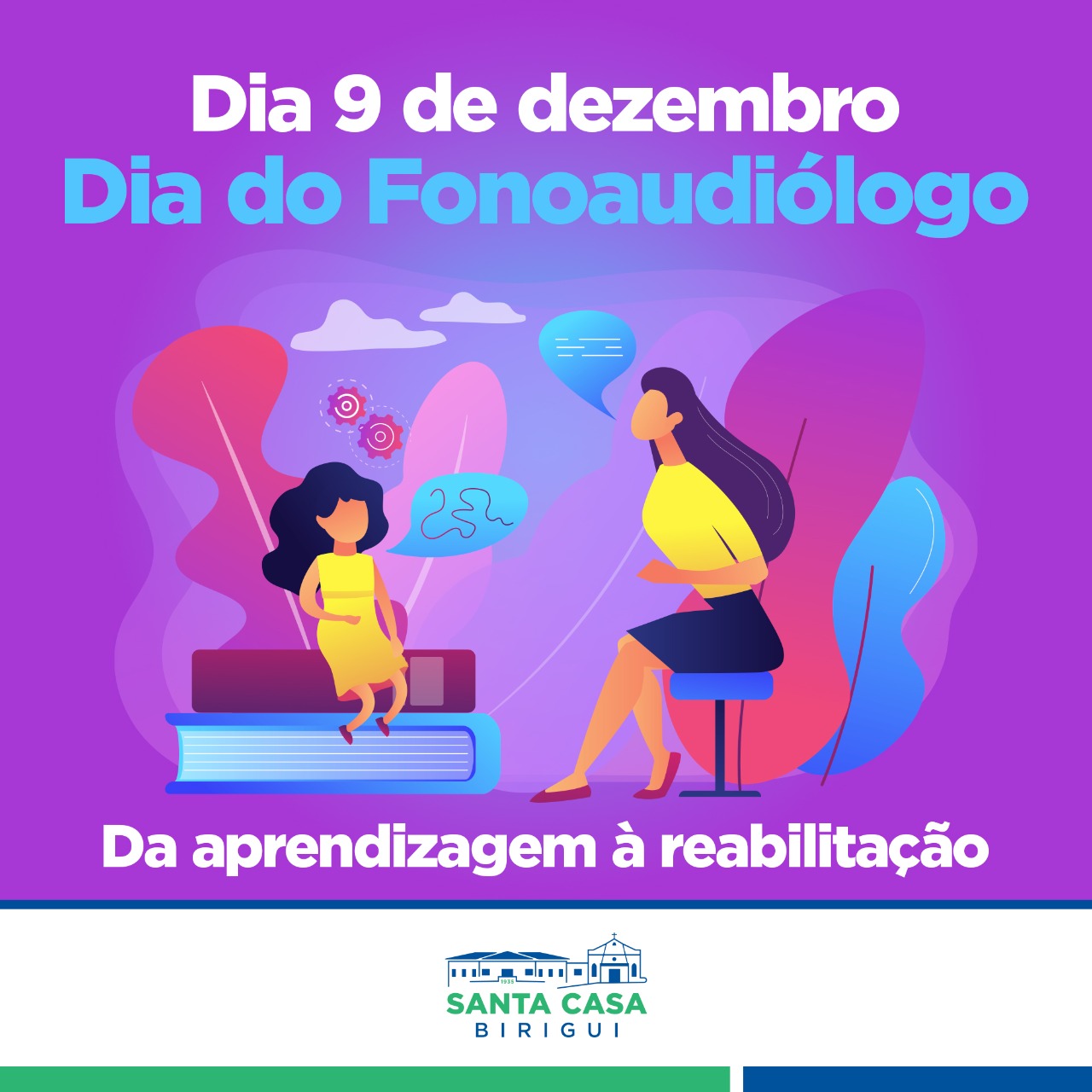 Nove de dezembro: dia do fonoaudiólogo