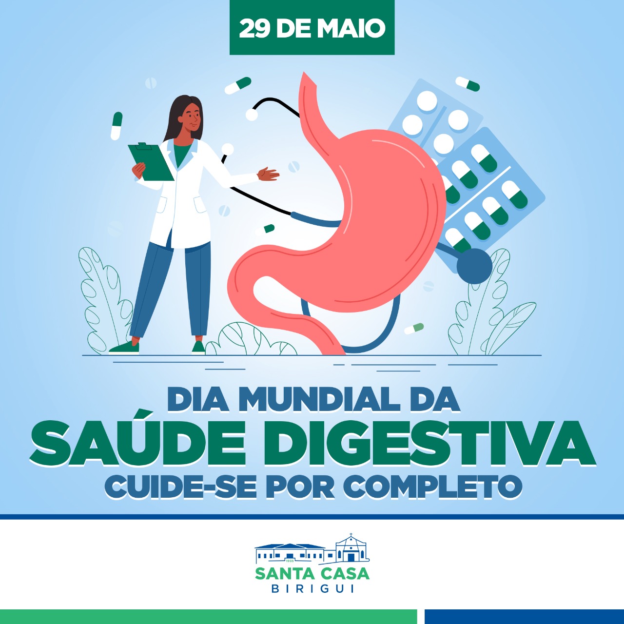 29 de maio – Dia Mundial da Saúde Digestiva