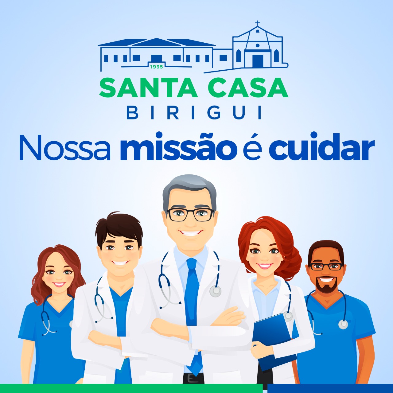 Nossa missão é cuidar!