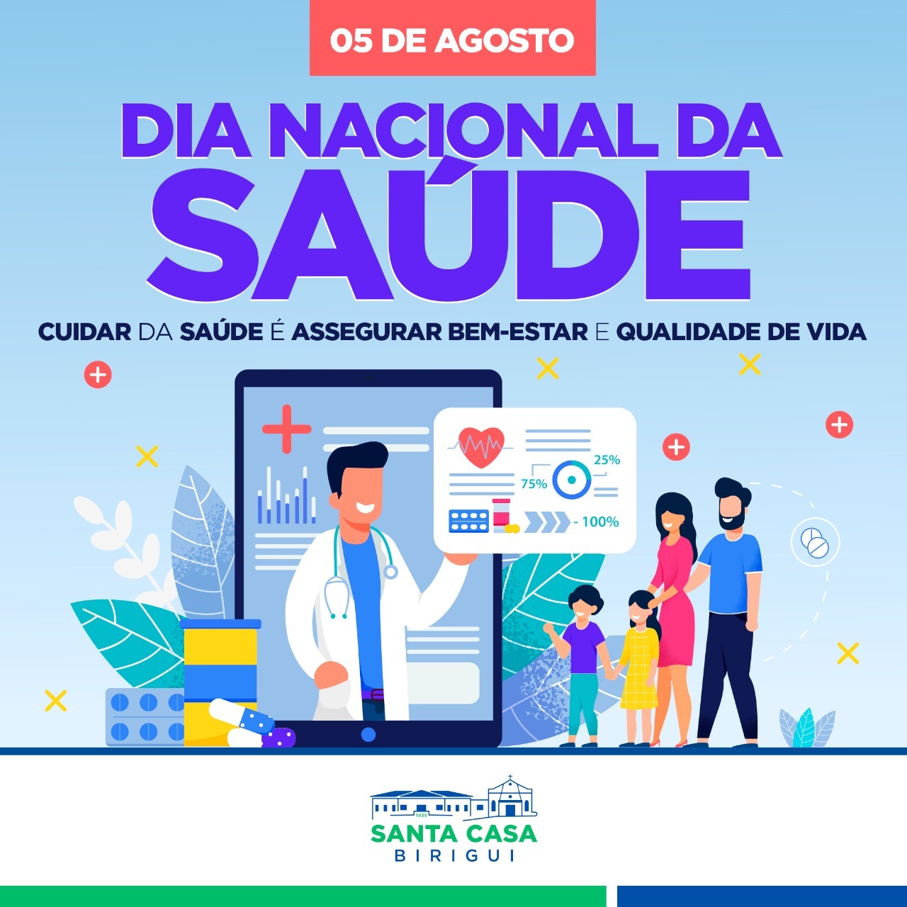 05 de agosto – Dia Nacional da Saúde