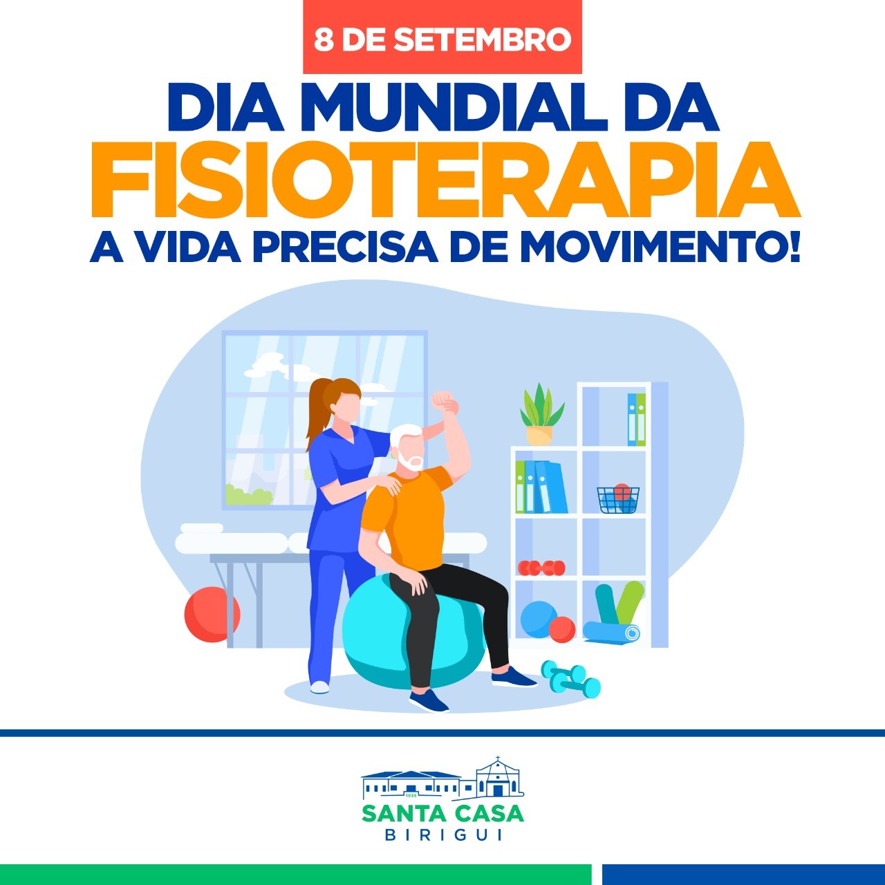 8 de setembro – Dia Mundial da Fisioterapia