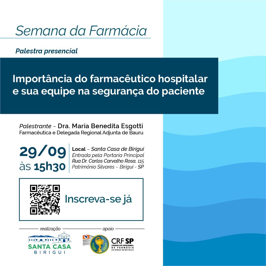 Santa Casa promove Semana da Farmácia