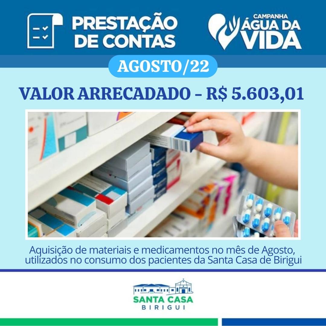 A Santa Casa presta conta a você