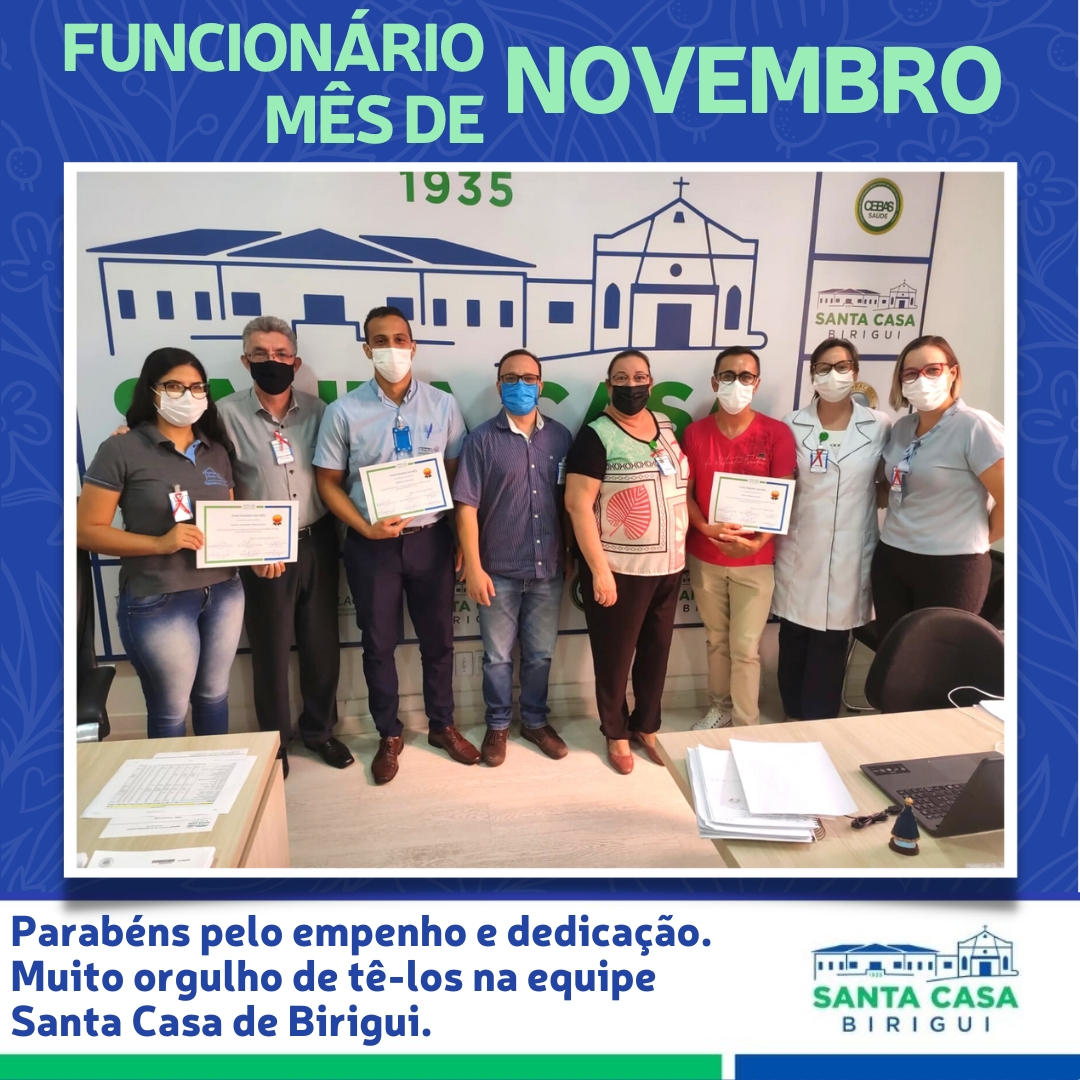 Funcionário Mês de Novembro