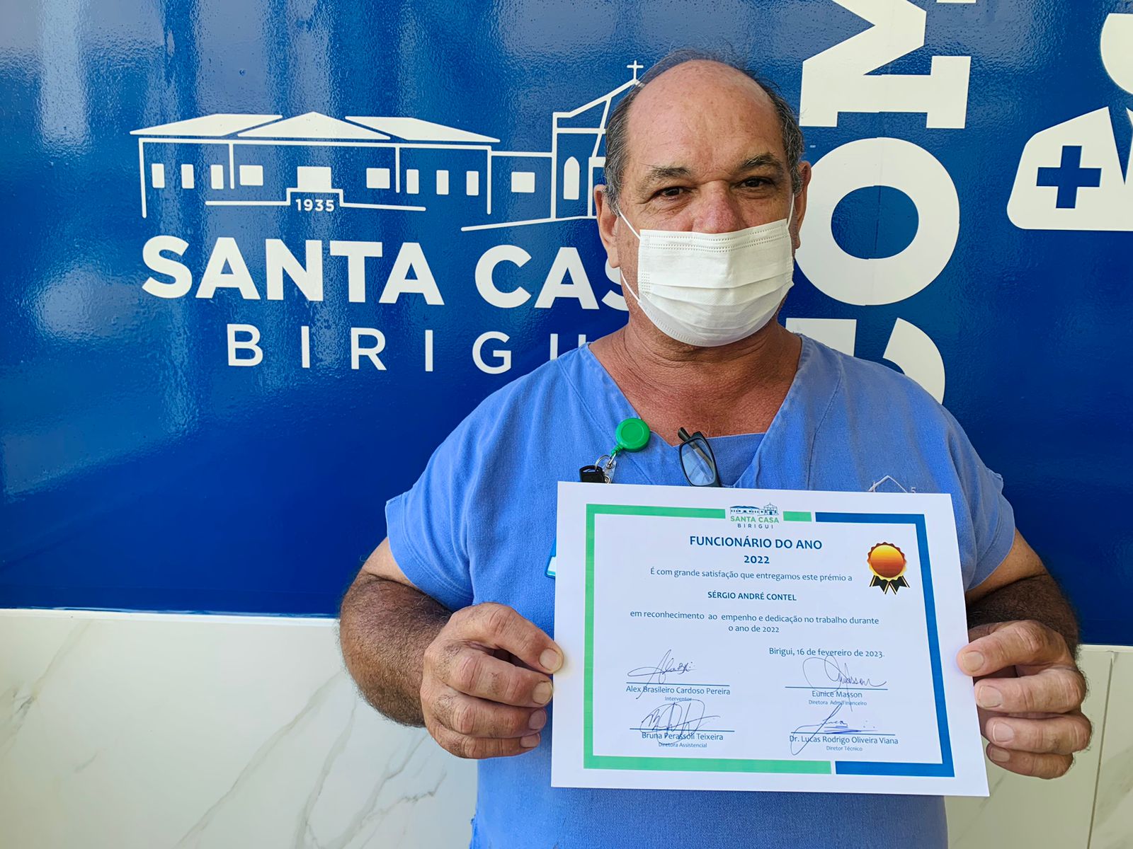 Funcionário do Ano: Sérgio André Contel é escolhido colaborador destaque de 2022