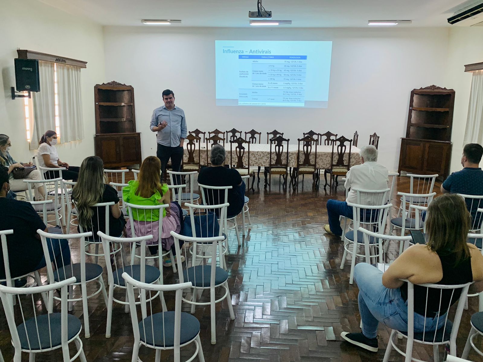 Secretaria de Saúde e Santa Casa promovem atualização sobre H1N1 para médicos das UBSs