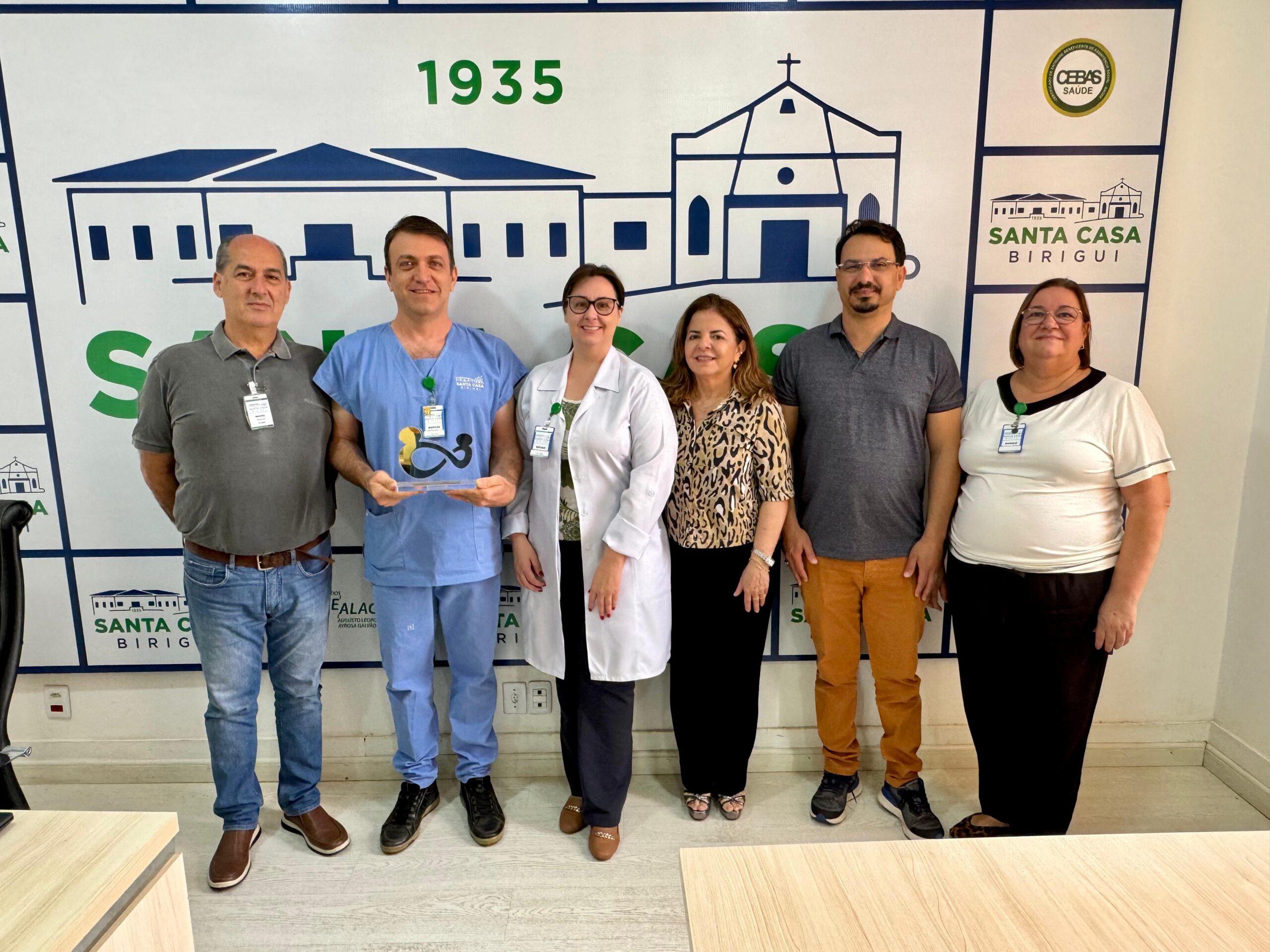 Santa Casa de Birigui é premiada com o troféu “Amigo do Transplante 2024”
