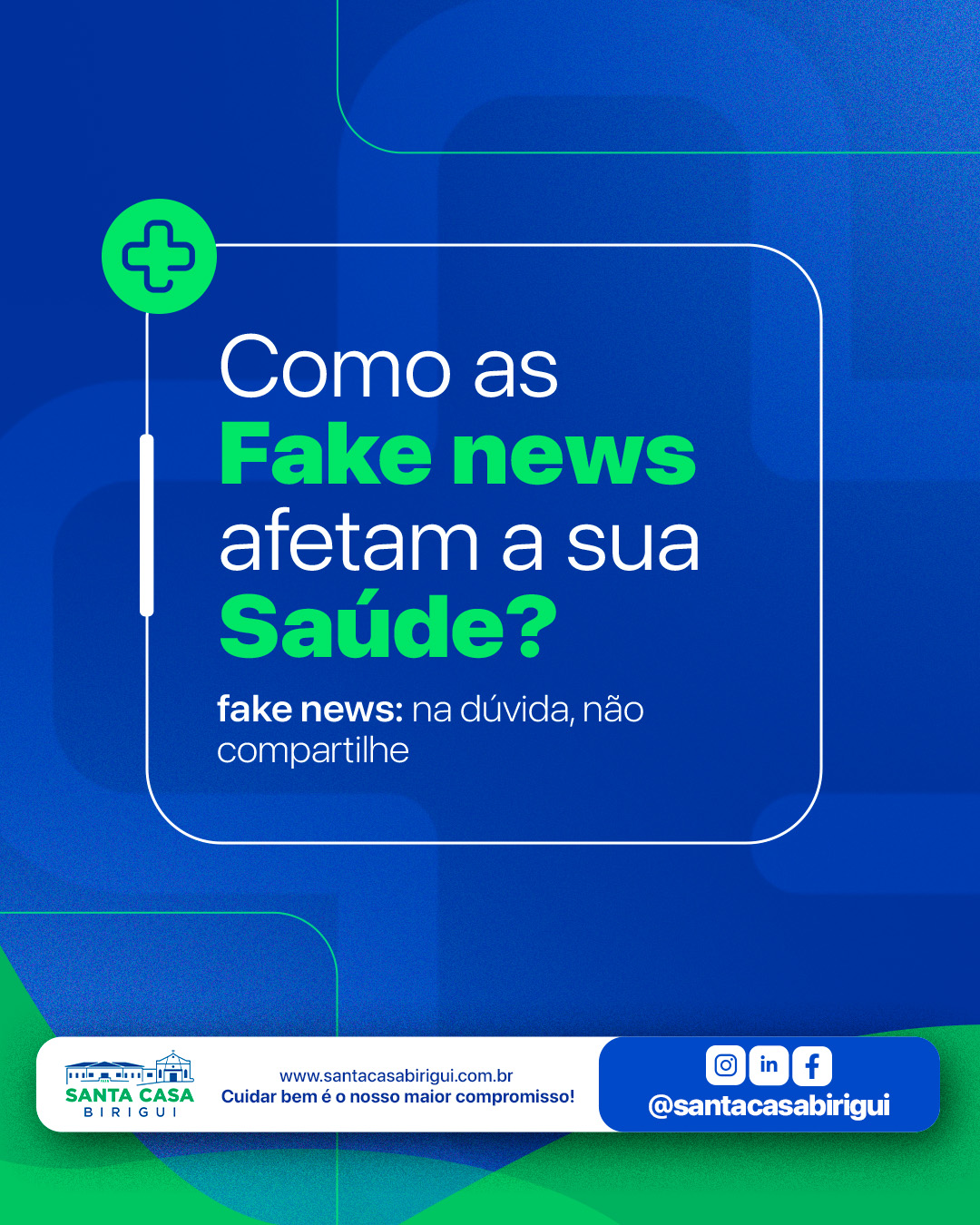 COMO AS FAKE NEWS AFETAM SUA SAÚDE?