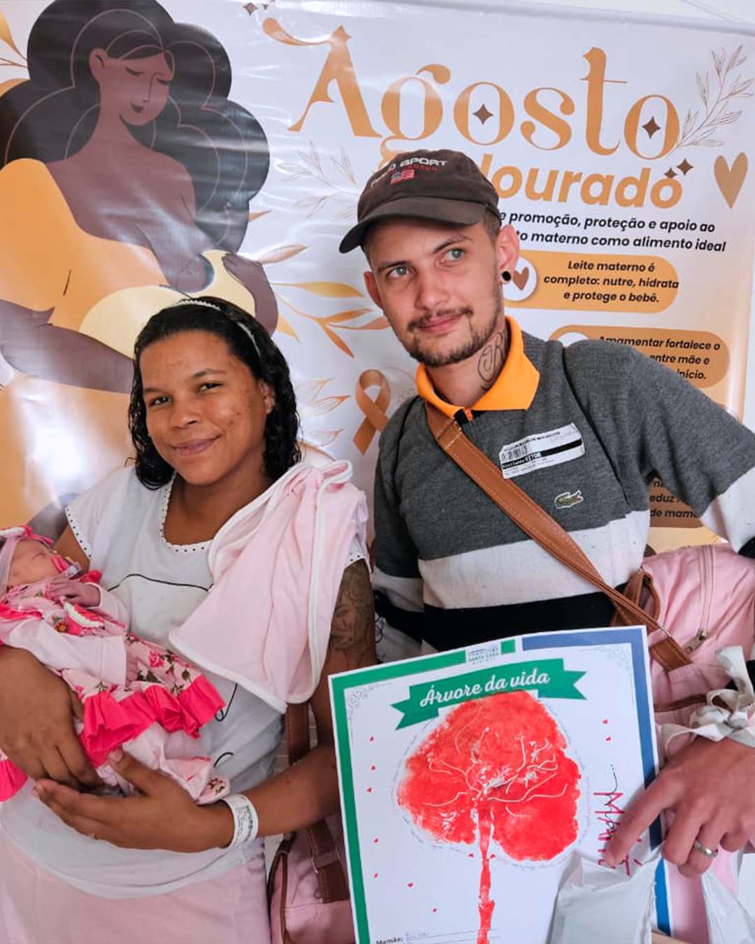 Santa Casa de Birigui reforça apoio à amamentação durante o Agosto Dourado